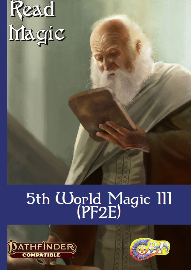 Read Magic - 5th World Magic III (PF2E)
