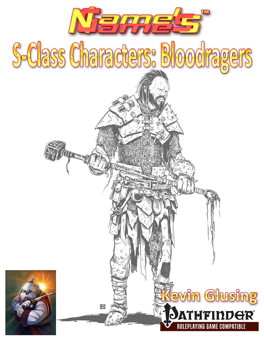 S-Class Characters: Bloodragers