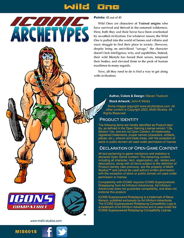 Iconic Archetypes: Wild One
