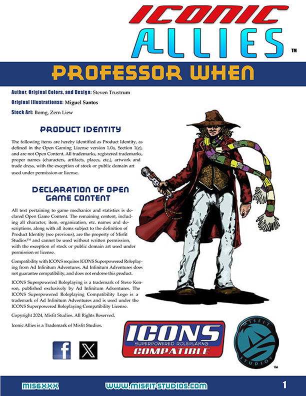 Iconic Allies: Professor When