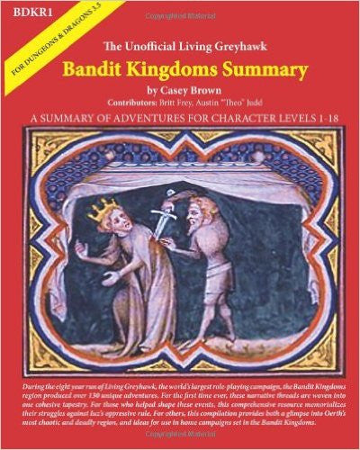 BDKR1: The Unofficial Living Greyhawk Bandit Kingdoms Summary
