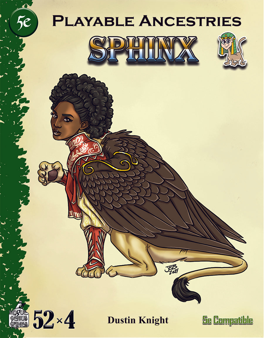 Playable Ancestries: Sphinx (5e)