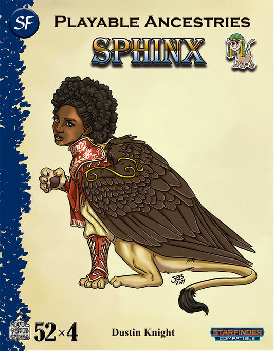 Playable Ancestries: Sphinx (SF)