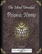 The Mind Unveiled: Psionic Items