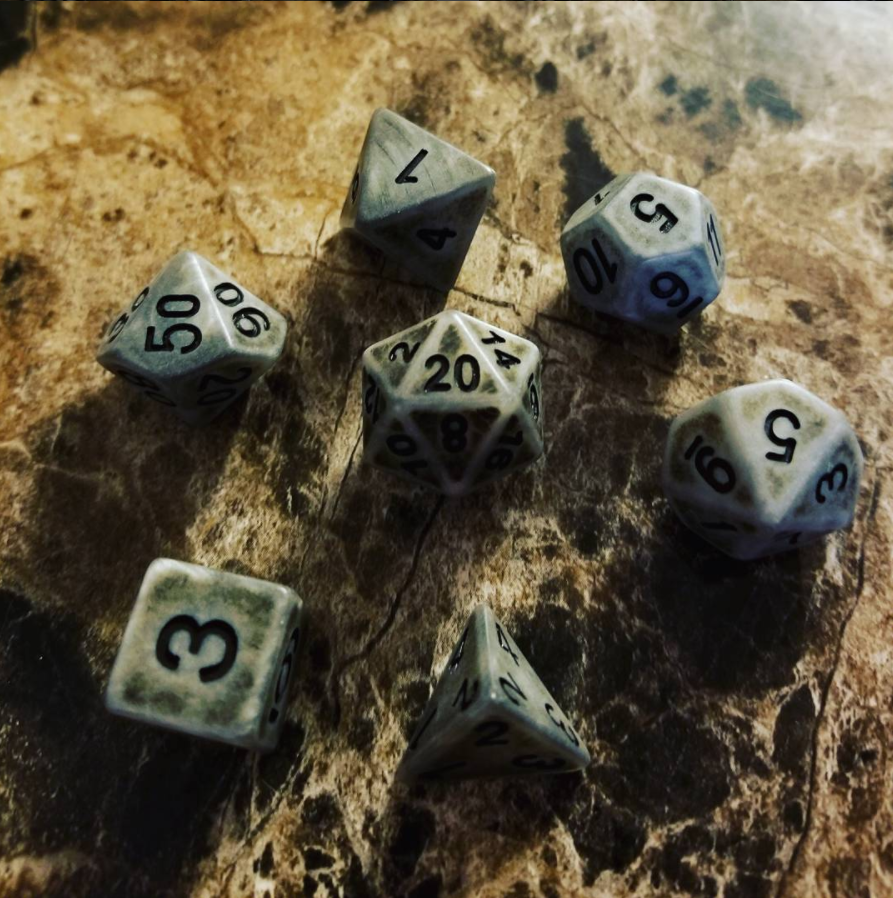 Viking Steel Dice Set