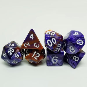 Purple Garnet Dice Set