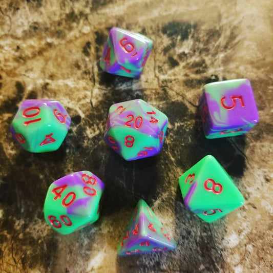 Zombie Flesh Dice Set