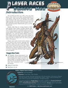 Player Races: Dragon Men