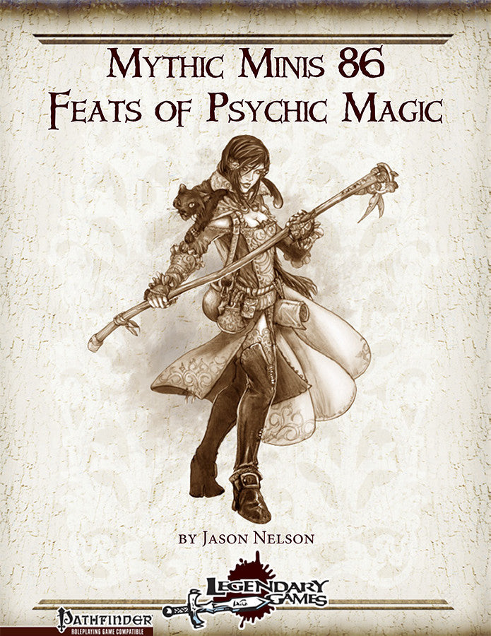 Mythic Minis 86: Feats of Psychic Magic