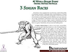 #1 with a Bullet Point: 3 Simian Races