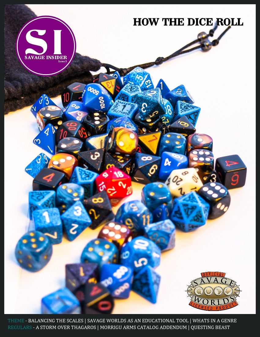 Savage Insider Issue #2: How the Dice Roll