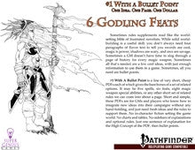 #1 with a Bullet Point: 6 Godling Feats