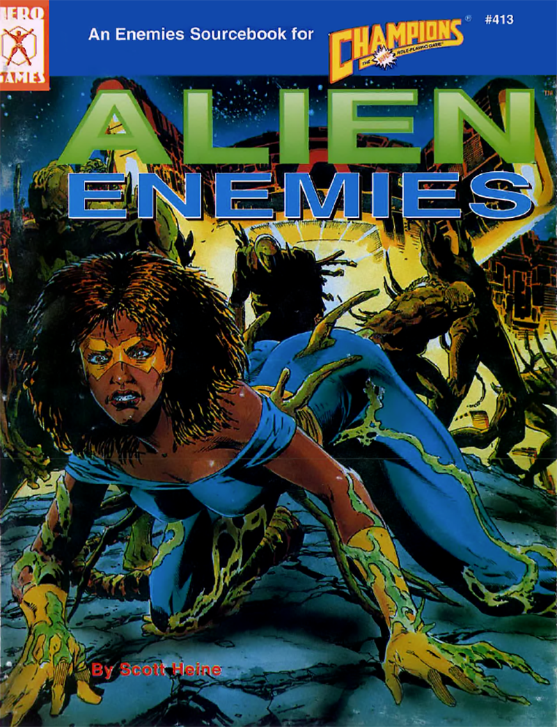 Alien Enemies (Champions 4th Edition)