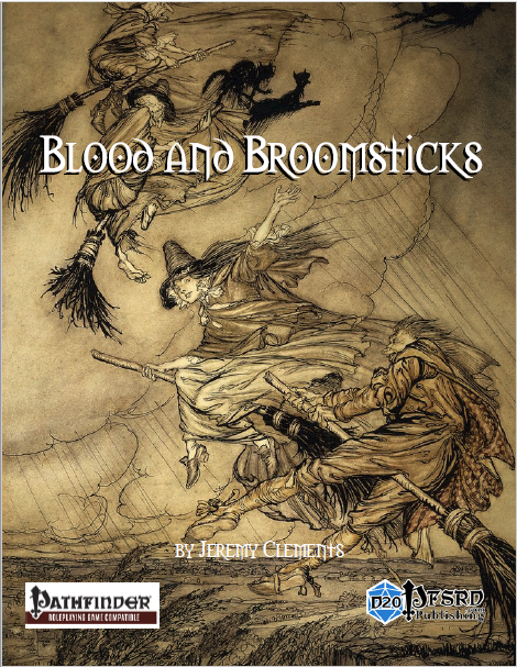 Blood and Broomsticks – Pathfinder 1e Witch Class Expansion