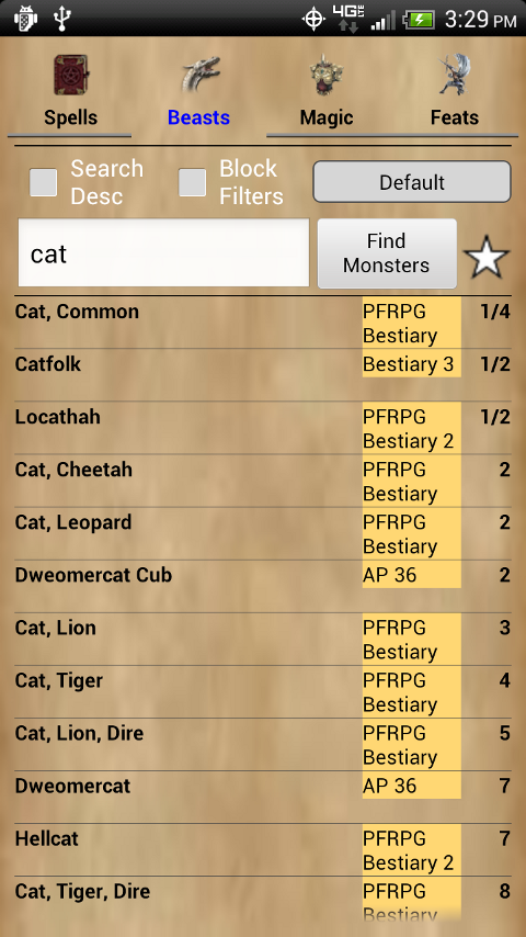 Pathfinder RPG Resource