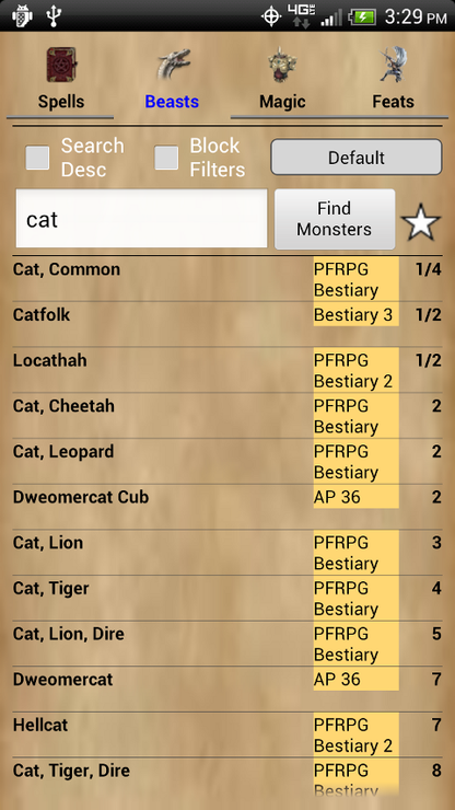 Pathfinder RPG Resource