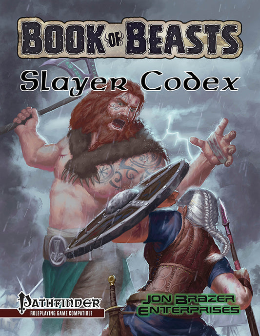 Book of Beasts: Slayer Codex – 20 Ready-Made Slayer NPCs for Pathfinder 1e