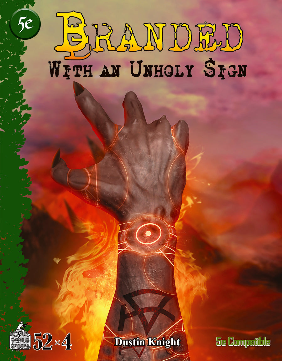 Branded with an Unholy Sign - 5e Character Feats & Dark Powers