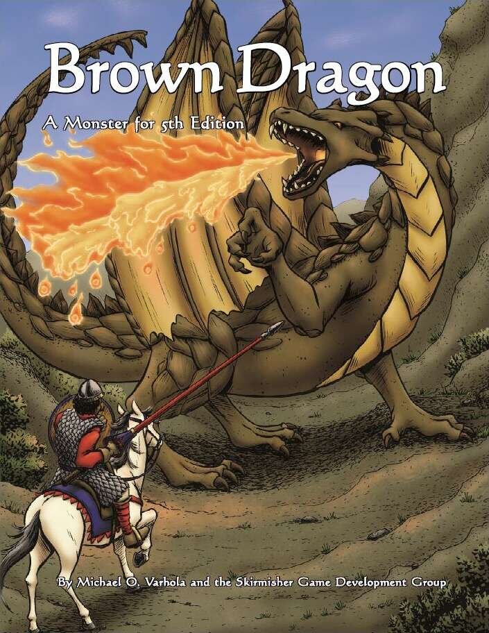 Brown Dragon (A Monster for 5th Edition)