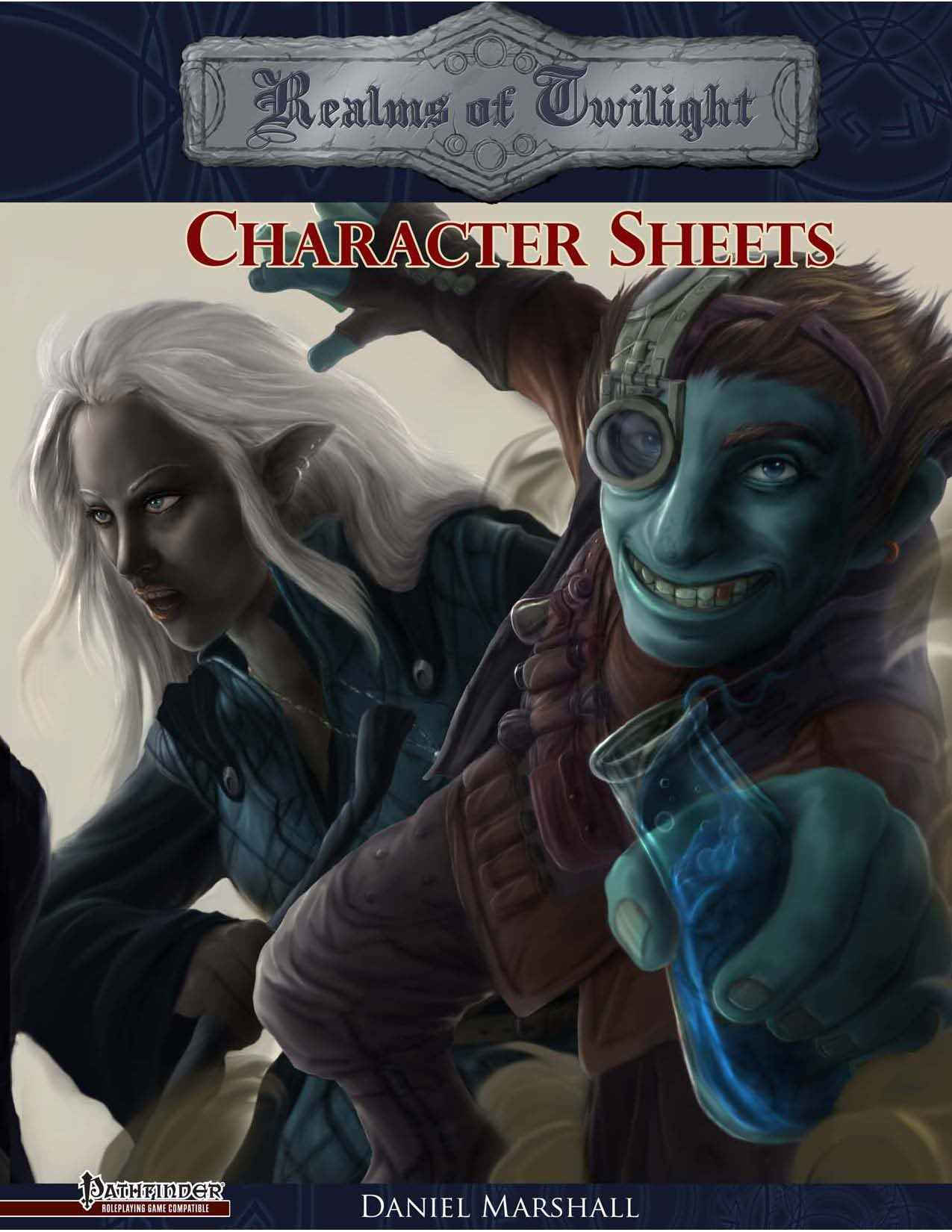 Realms of Twilight Character Sheets