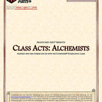 Class Acts: Alchemists