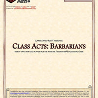 Class Acts: Barbarians