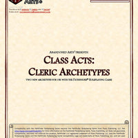 Class Acts: Cleric Archetypes
