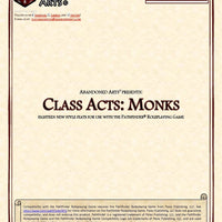 Class Acts: Monks