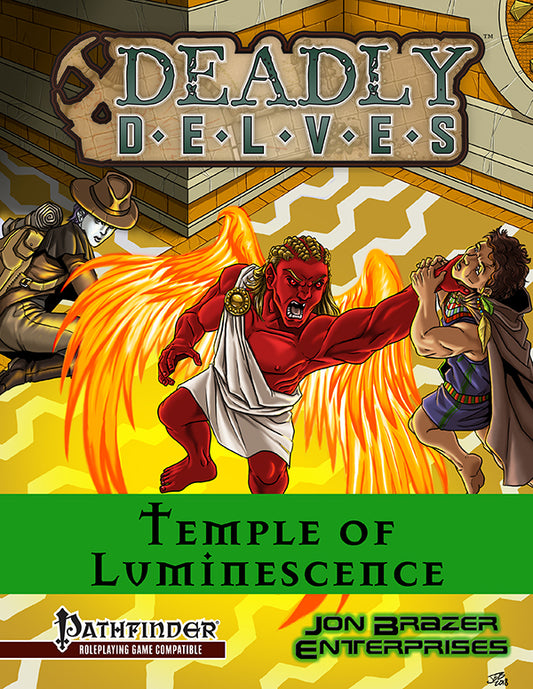 Deadly Delves: Temple of Luminescence (PFRPG) PDF