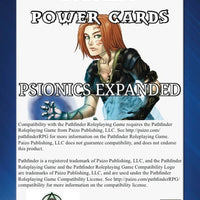 Psionic Power Cards: Psionic Expanded