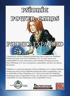 Psionic Power Cards: Psionic Expanded