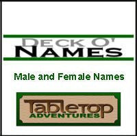 Tabletop Adventures Card Decks
