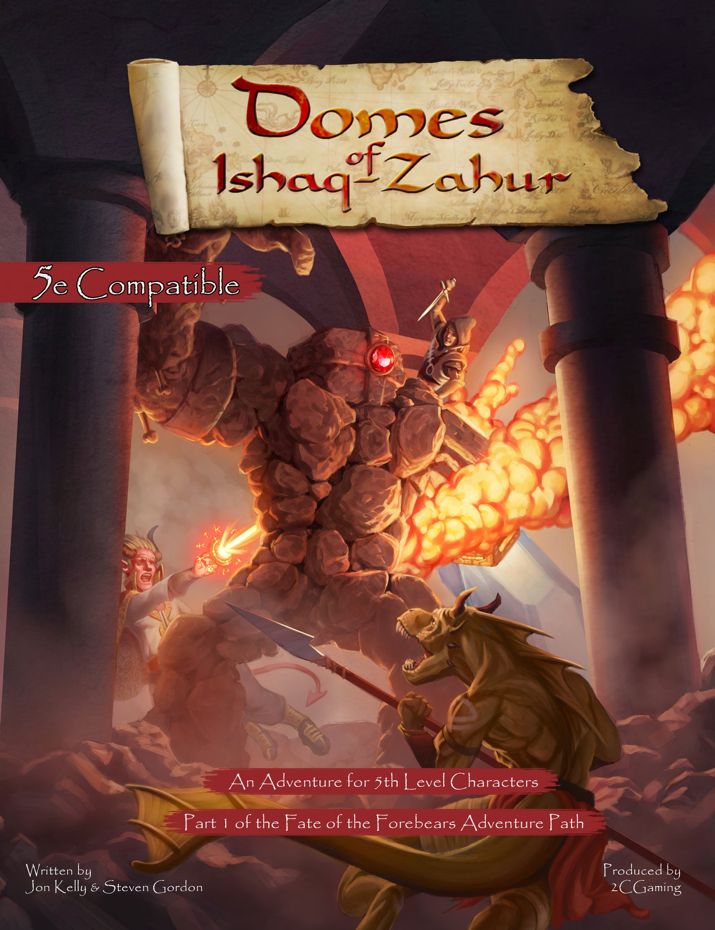 Domes of Ishaq-Zahur – 5E Adventure for Levels 5-7 (84 Pages)