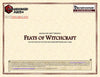 Feats of Witchcraft