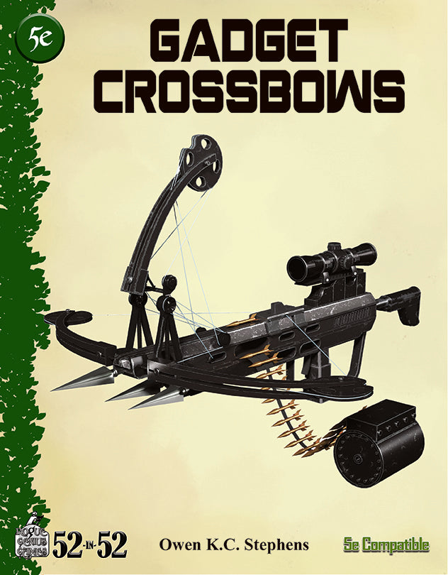 Gadget Crossbows 5e