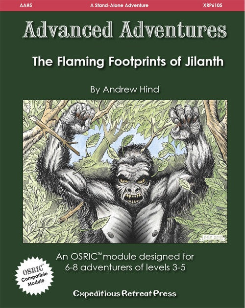 Advanced Adventures #5: The Flaming Footprints of Jilanth