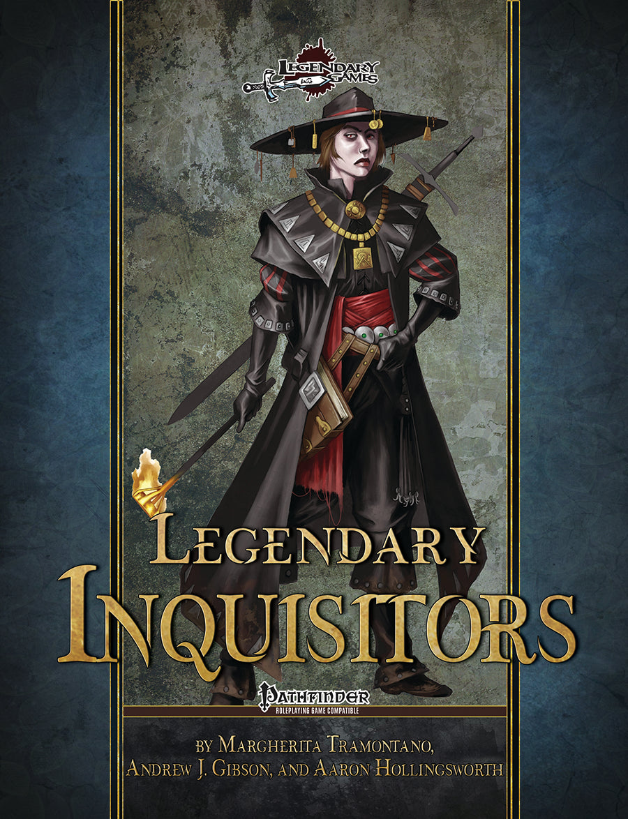 Legendary Inquisitors | Expanded Inquisitor Class Options for Pathfinder RPG