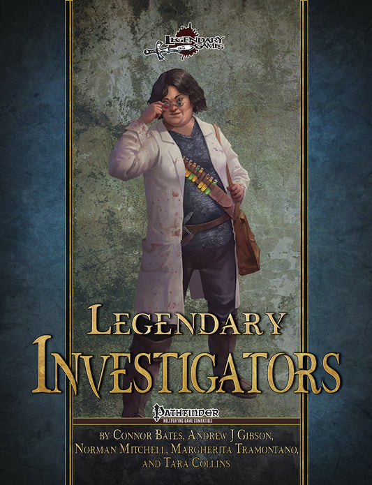 Legendary Investigators - Pathfinder 1e Investigator Class Expansion