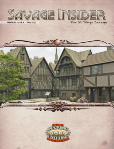 Savage Insider Premium Issue #4