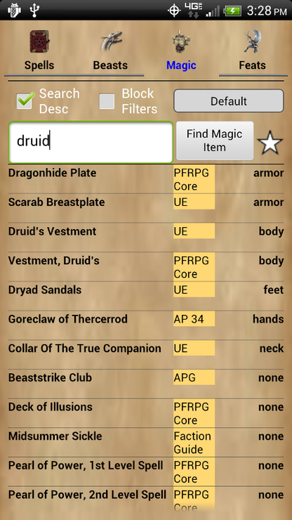 Pathfinder RPG Resource