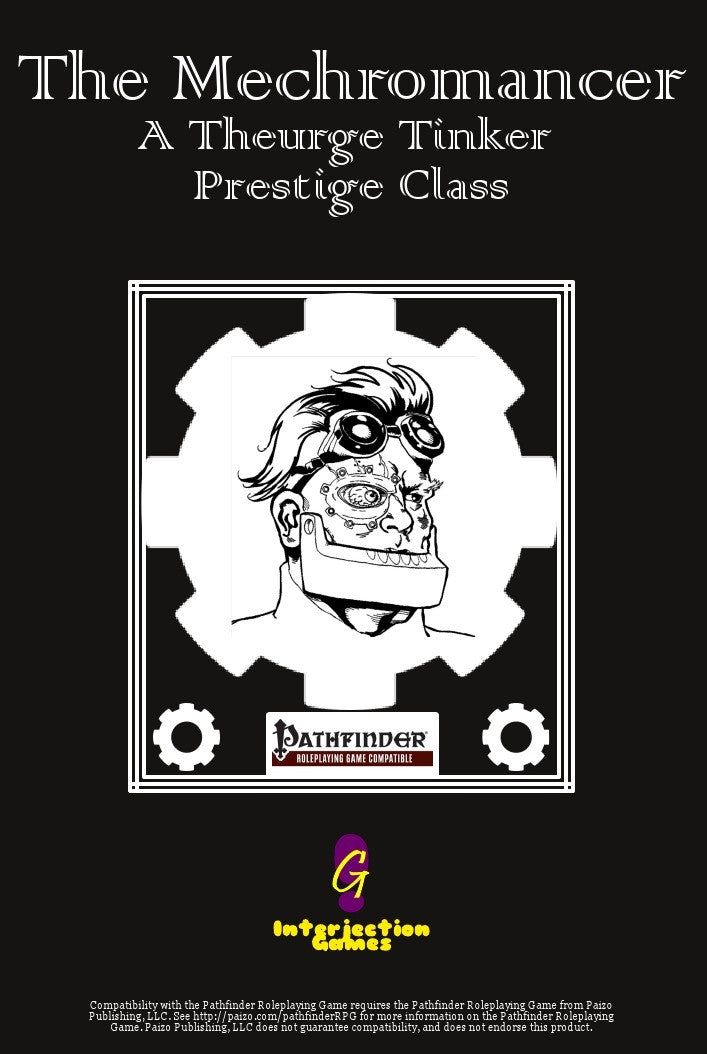 The Mechromancer: A Theurge Tinker Prestige Class