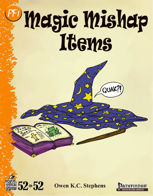 Week 08: Magic Mishap Items (PF1e)