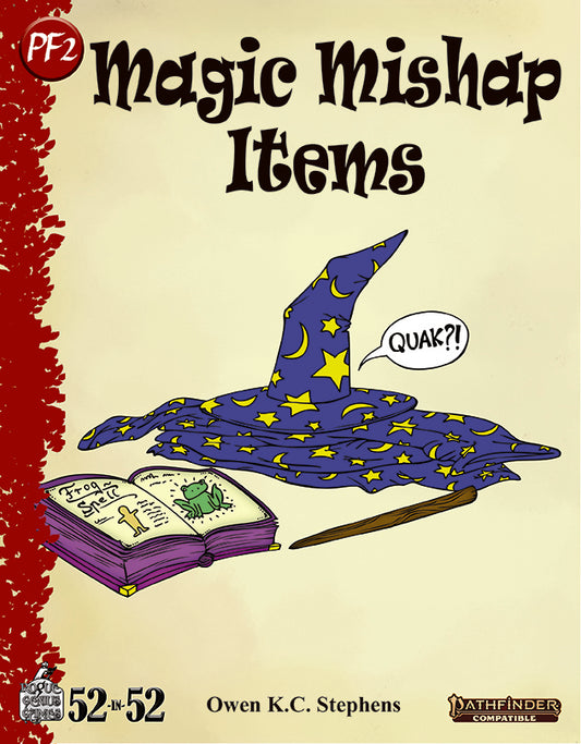 Week 08: Magic Mishap Items (PF2e)