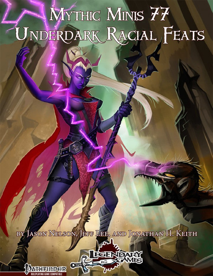 Mythic Minis 77: Underdark Racial Feats