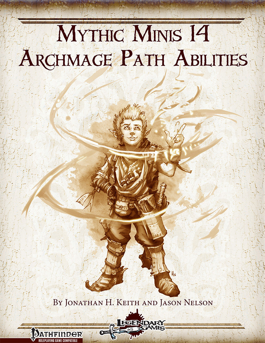 Mythic Minis 14: Archmage Path Abilities