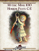 Mythic Minis 100: Horror Feats C-E