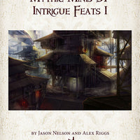 Mythic Minis 97: Intrigue Feats I