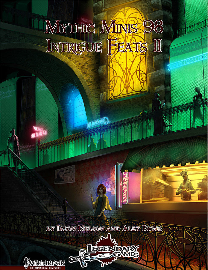 Mythic Minis 98: Intrigue Feats II