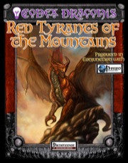 Codex Draconis: Red Tyrants of the Mountains