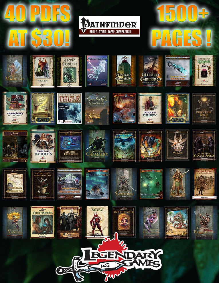 Fantastic 40 Pathfinder Mega-Bundle
